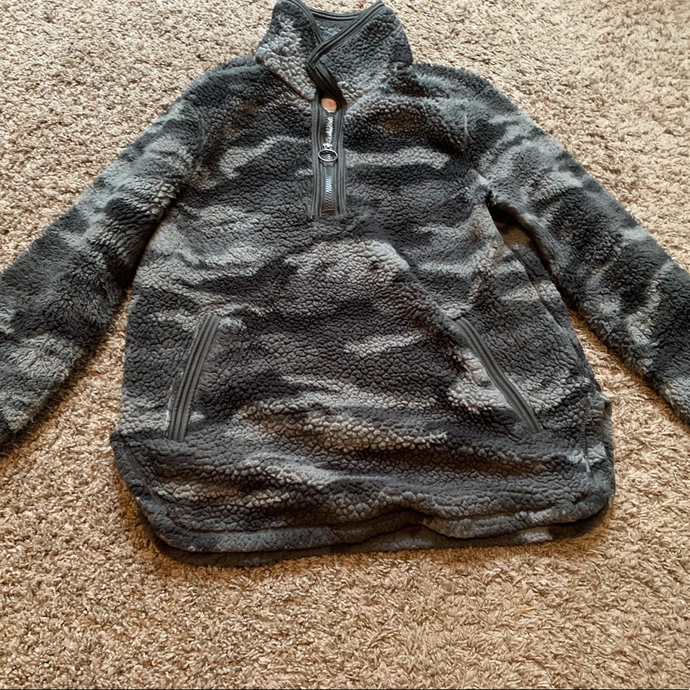 Camouflage sweatshirt